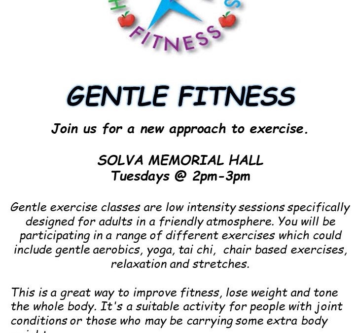 Gentle Fitness at Solva Memorial Hall