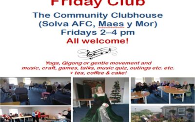 Friday club update and winter program